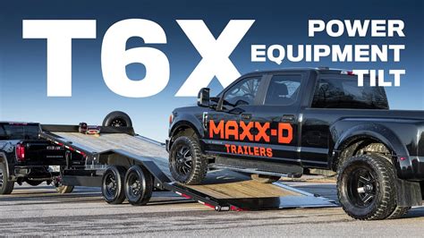 T6X Power Tilt Trailer 